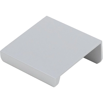 Ручка меб. накладная алюм. INSIDE 16/40, матовый хром, AKS (без саморезов) - фото 3