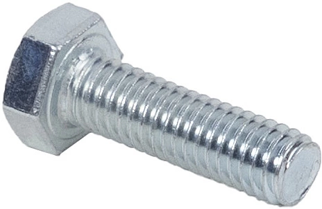 Болт с шестигранной головкой М6*20 полн. резьба, цинк (1кг=168шт) - фото 3