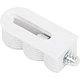 Стяжка Genifix с евровинтом 6,0*8, белая (уп/ 10 шт) AKS - фото 1