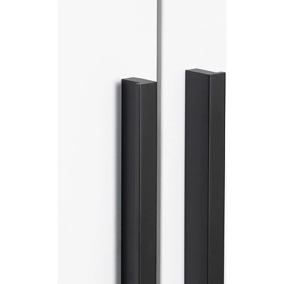 Ручка меб. скоба алюм. PIANO 1056/1200 черный матовый, AKS тип 2 - фото 4