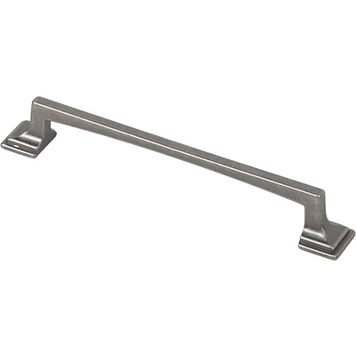 Ручка меб. скоба мет. KATRINA 128 античный никель, AKS - фото 3