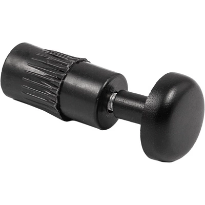 Заглушка модерн трубы d16 черный AKS - фото 1