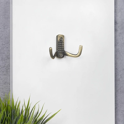 Крючок меб. двухрожковый мет. WP12 старое золото GRIDLI - фото 4