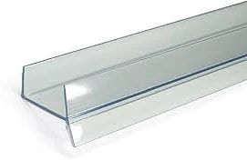 Профиль цоколя уплотнительный ПВХ 16мм (3,0м=1шт), бесцветный, Е, РП - фото 1