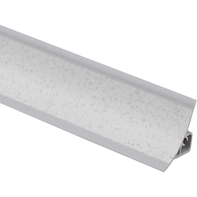 Плинтус ПВХ к столешнику LР серо-бежевый мелкие точки (88) EL-MECH-PLAST (1шт=3м.п.) - фото 1