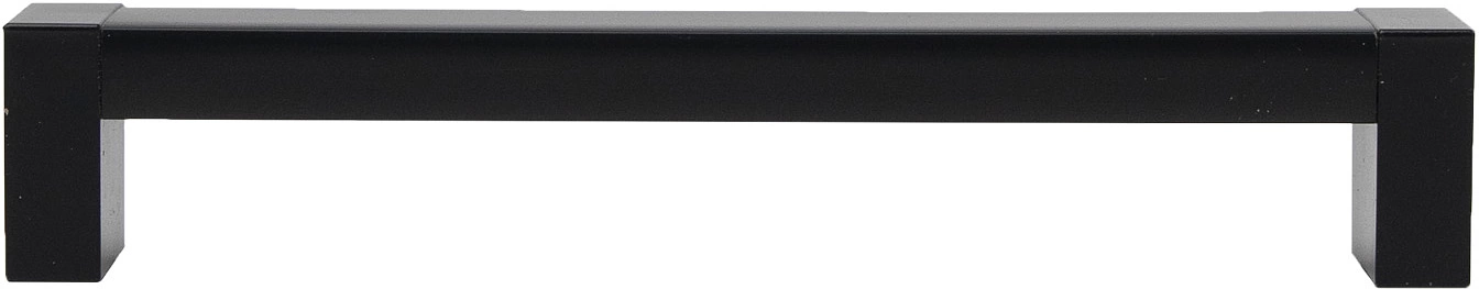 Ручка меб. скоба пластик. PS18/C18 128 черный матовый AKS - фото 4