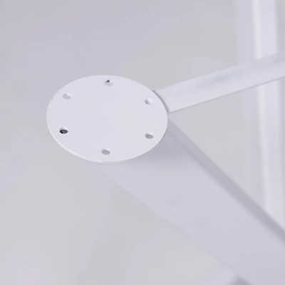 Подстолье WARG h716 под круглую столешницу, белый муар AKS - фото 4