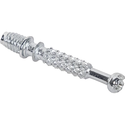 Шток эксцентрика с метрической резьбой 7*34/M6*8 цельнометаллический (уп/ 10 шт) AKS - фото 1