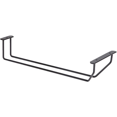 Держатель подвесной для бокалов однорядный 340*65*114, черный AKS - фото 3