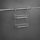 Корзина на трубу d16 двойная малая CWJ116B хром AKS - фото 4