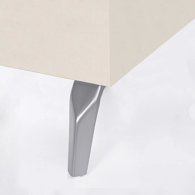 Опора меб. мет. HARMONY h130 матовый хром AKS - фото 5