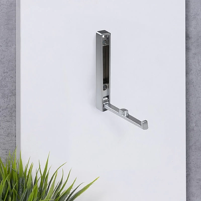 Крючок меб. однорожковый мет. STEP хром матовый AKS - фото 4