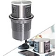 Выдвижной удлинитель Tor USB, 120 мм 3 розетки USB A + C, сталь, AKS - фото 1