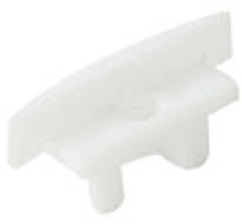 Заглушка к алюминиевому профилю LIRA-1707, цвет белый, AKS - фото 1