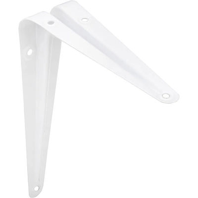 Полкодержатель мет. 300*250 белый AKS (тип 2) - фото 1