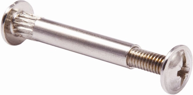 Стяжка межшкафная d8 М6х29мм (уп/100шт) AKS - фото 1