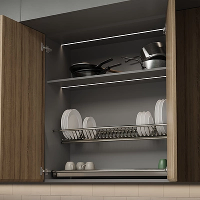 Сушка для посуды 800 INOX нерж.сталь, инокс AKS - фото 5