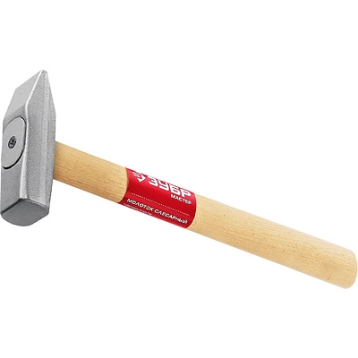 Молоток слесарный с деревянной рукояткой 500 г МС ЗУБР - фото 1