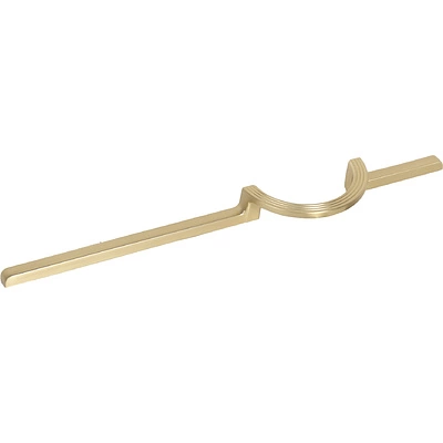 Ручка меб. скоба мет. ELEGANCA 256, брашированное золото, AKS - фото 4