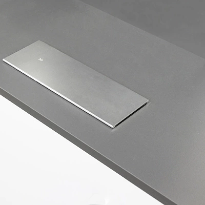 Выдвижной удлинитель Hollander, 2 розетки, 2xUSB A, HDMI, LAN, алюминий, AKS - фото 4