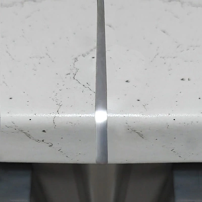 Планка соединительная к столешнице 38 R8 алюминий AKS - фото 3