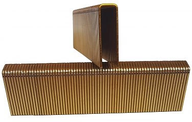 Скоба мебельная LM-25, цинк (1 уп. - 4,5 тыс.шт.) - фото 3