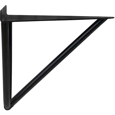 Полкодержатель мет. FLASH, черный матовый - фото 3