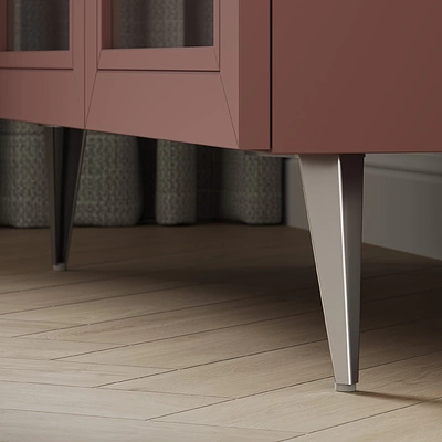 Опора меб. мет. STATE h140 матовое золото AKS - фото 6