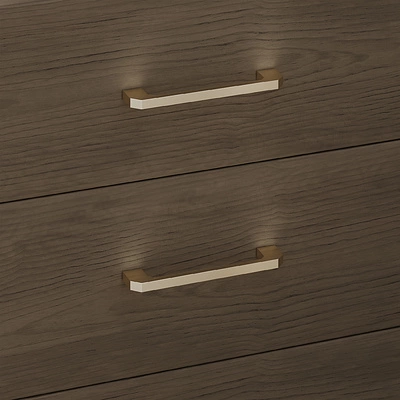 Ручка меб. скоба мет. VULKAN 128 брашированное золото, AKS - фото 7