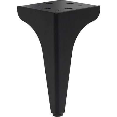 Опора меб. мет. STELLAR h150 угловая черный матовый AKS - фото 3