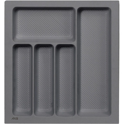 Лоток для столовых приборов 500 PIXEL 435*485, графит AKS - фото 1