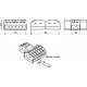 Соединитель электрический, клеммный, PCT-212, на две/четыре линии, проходной, быстрозажимной, GS - фото 2