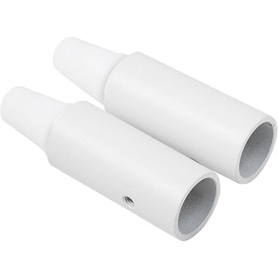 Заглушки к светодиодной веревке, d20, тип 1 (1 компл = 2шт.), белый, AKS - фото 1