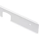 Планка угловая к столешнице 38 Egger белая AKS - фото 1