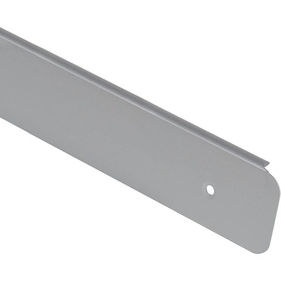 Планка торцевая к столешнице 38 R8 левая алюминий AKS - фото 1