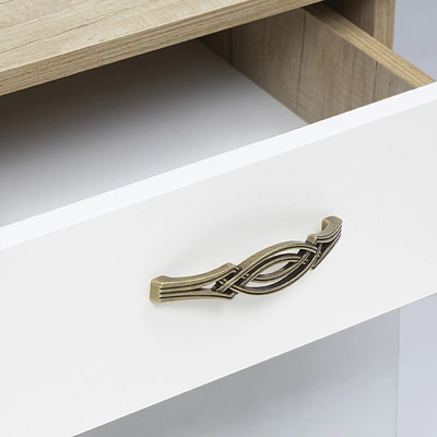 Ручка меб. скоба мет. PALAZZO 128 античная латунь, AKS - фото 7