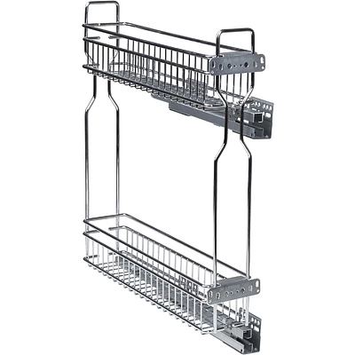 Выдвижная корзина-карго 150 NORWIG крепл.боковое/правое, хром AKS - фото 1