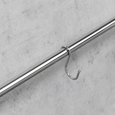 Крючок на трубу d16 ретро, хром AKS - фото 3