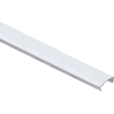 Профиль кромочный ПВХ C-18 пепел (B07) однотонный POLKEMIC (2,6м) - фото 1