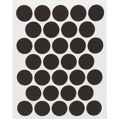 Заглушка самоприлипающая к эксцентрику венге (PC 2184) (1л=32шт) Pacific - фото 3