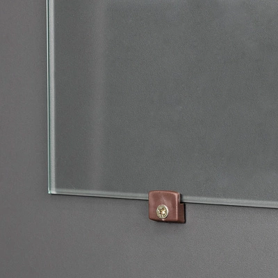 Стеклозажим пластик. коричневый (1 уп. = 1 тыс.шт.) РП - фото 3