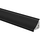 Плинтус ПВХ для столешницы черный глянец AKS (1шт=3м.п.) - фото 1