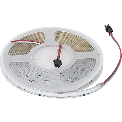 Лента светодиодная COB RGB SPI ("Бегущий огонь") - 13W/m, 24V, 10мм, 576 д/м, IP20, - 5м, AKS - фото 1