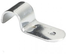 Крепление панели к трубе d25 (520) горизонтальное, хром AKS - фото 3