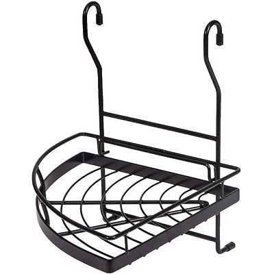 Корзина на трубу d16 угловая одинарная CWJ101 черная AKS - фото 1