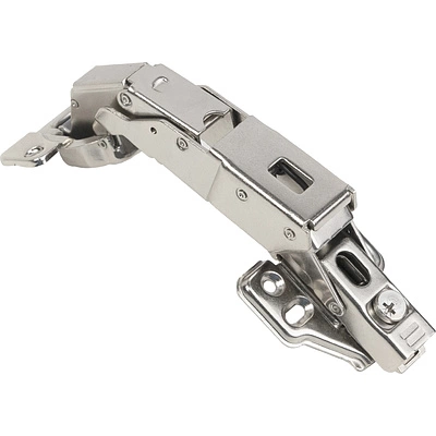 Петля 165° накладная с доводчиком 48мм h2 clip-on AKS 0-е вхождение винтовая регулировка (упак. = 2 компл.) - фото 1