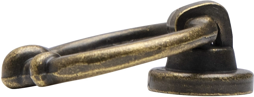 Ручка меб. кнопка мет. CIRCLE античная латунь, AKS - фото 4