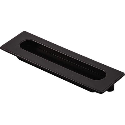 Ручка меб. врезная мет. ENTRO 128 черный матовый, AKS - фото 1