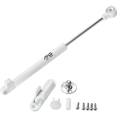 Подъемник газовый верхний 120N с доводчиком белый AKS PLUS - фото 3