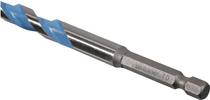 Сверло универсальное шестигранный хвостовик 10,0 мм, твердосплавная напайка Hanskonner - фото 2